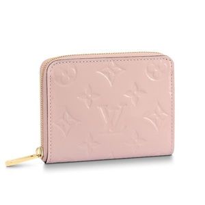 Louis Vuitton Zippy Coin Purse Wallet Blush Pink